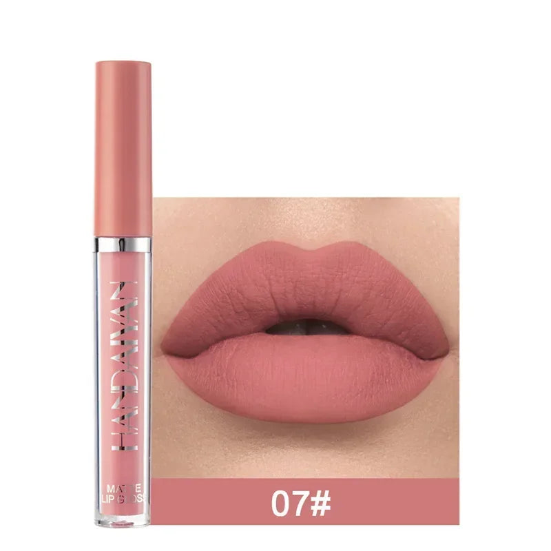 HANDAIYAN 1/6 PCS Lipstick Set Make-up for Women Non Stick Cup Waterproof Long Lasting Cosmetics Korean Makeup Matte Lipstick