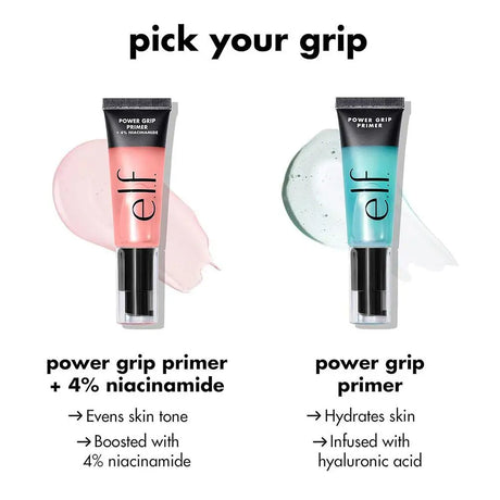 e.l.f Power Grip Primer Gel-based Moisturizing Facial Base Cream For Firming Makeup Long-lasting Wear Face Improve Makeup Textur