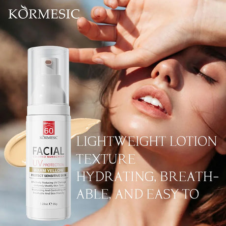 Sunscreen Lotion SPF 60+++ Long-Lasting Sun Protection Lightweight and Non-Greasy Sun Block Prevent Sunburn Face Body Skin Care