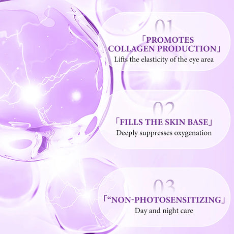 Instant Eye Bag Removal Cream Retinol Anti-Wrinkle Firming Skin Fade Fine Lines Anti Dark Circle Puffiness Brighten Eye Skincare