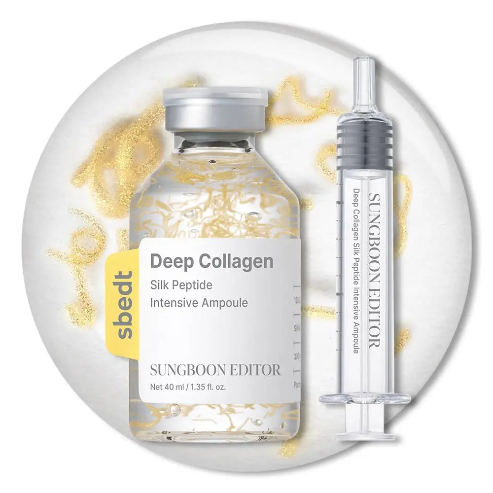 Collagen Silk Peptide Peptide Pink PDRN Glow Intensive Ampoule Intensely Hydrating, Lifting And Firming Increase Skin Elasticity