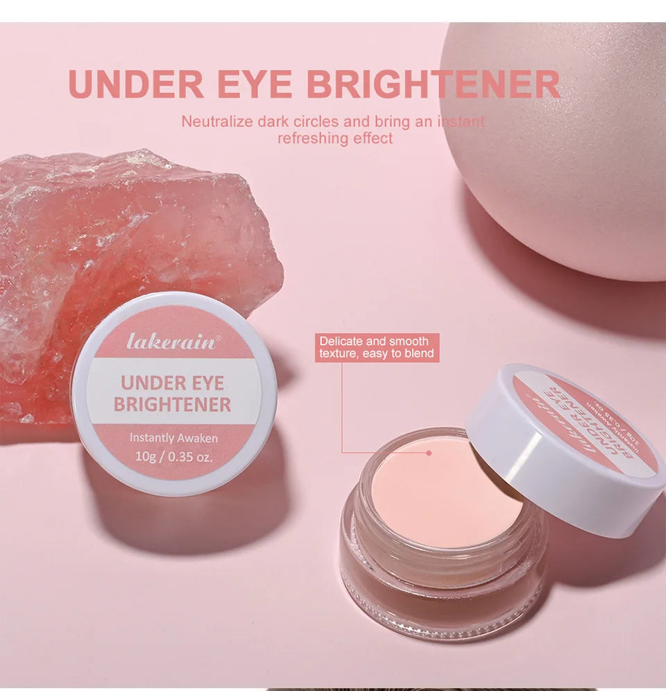 Hydrating Eye Brightening Concealer&Contour Cream-Full Coverage Long Lasting Correcting Eye Concealer for a Perfect Look Makeup