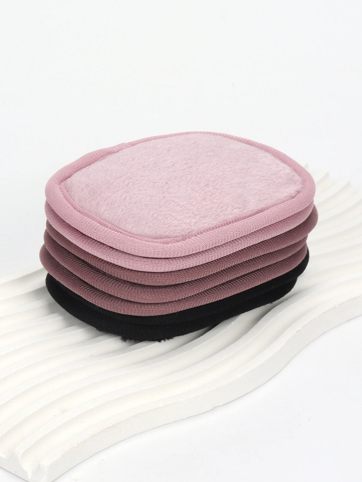 810 Makeup Remover Wipes Gradient 7Pcs, Machine Washable, Reusable Makeup Remover Tools for All Skin Types
