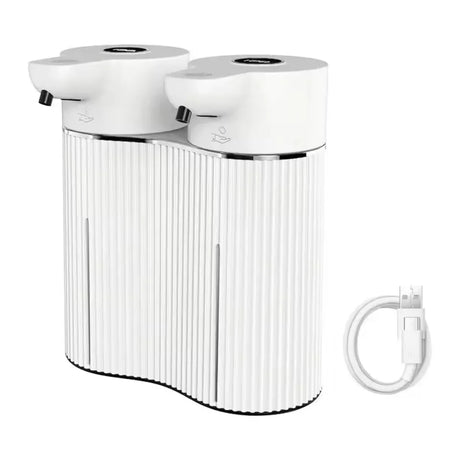 Double-Head Touchless Foam/Gel Infrared Induction Electric Automatic Senor Soap Dispenser Wall-Mounted Hand Washing Pump Machine