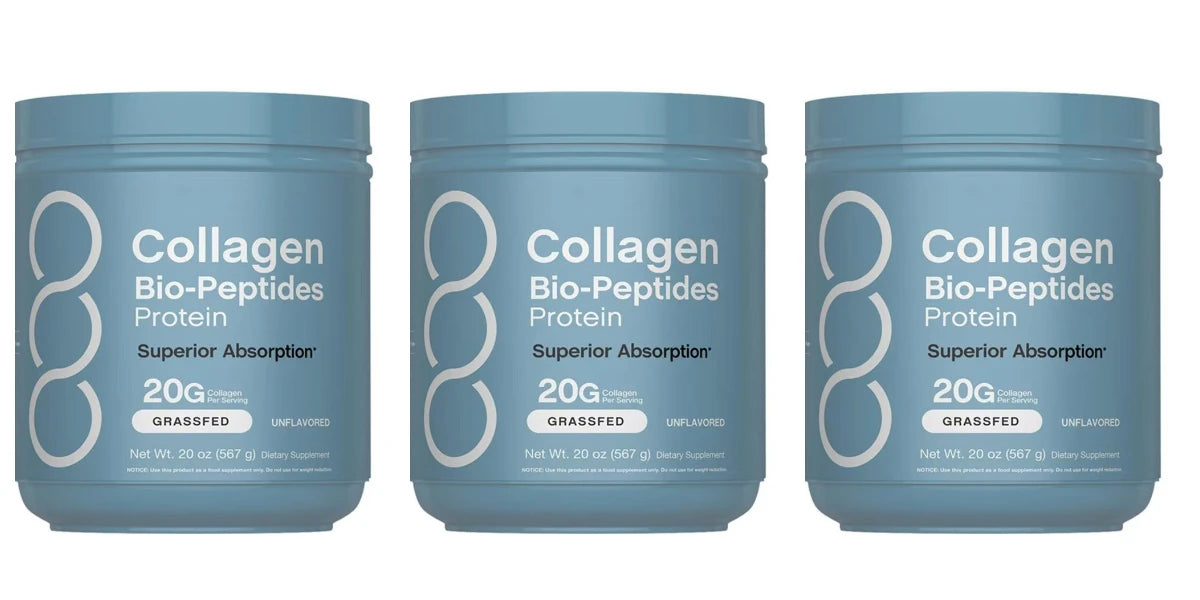 Collagen Peptides Powder Hydrolyzed Protein Unflavored Easy Mix Daily Beauty Nutrition Supplement High Protein Collagen Powder