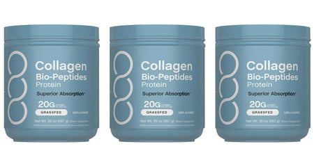 Collagen Peptides Powder Hydrolyzed Protein Unflavored Easy Mix Daily Beauty Nutrition Supplement High Protein Collagen Powder