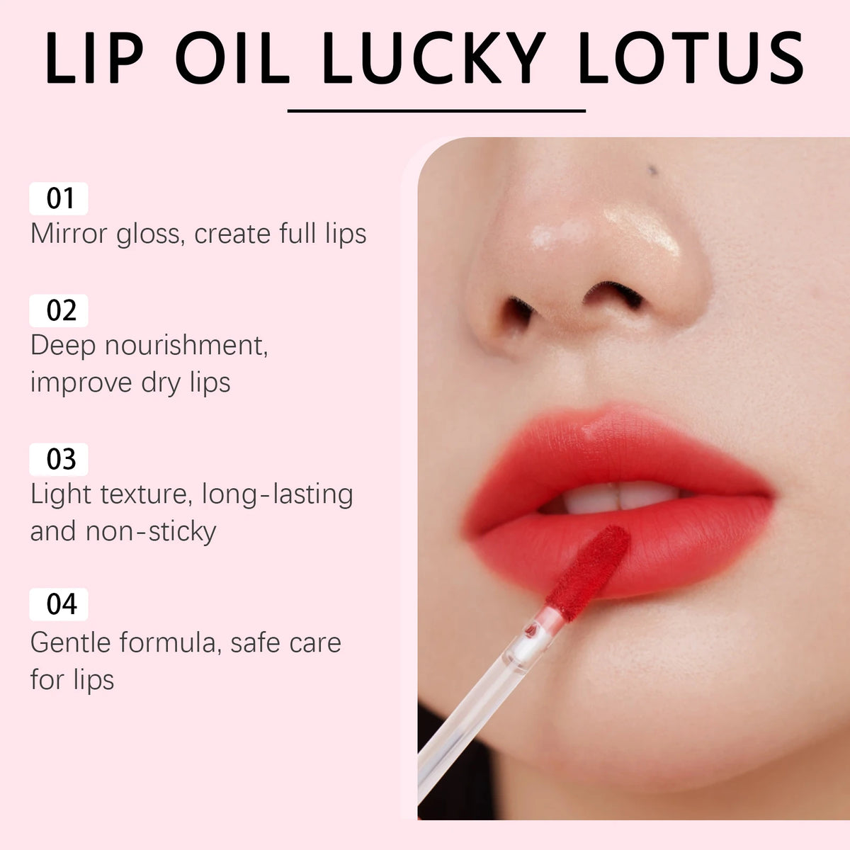 Lips Staining Mirror Lip Oil Gloss Long-Lasting Moisturizing Waterproof Non-stick Cup Makeup Lip Cosmetics Sexy Lips Plumper