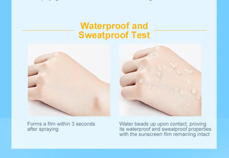 Facial & Body Sunscreen Spray SPF 50 Oil Control Whitening Melanin Reducer Anti-Sun Protection Face Skin Care Sun Cream Spray