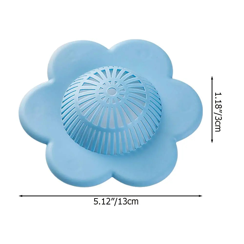 New Hair Catcher with Suction Hair Stopper Shower Drain Covers Practical Tools Suit for Bathroom Bathtub and Kitchen