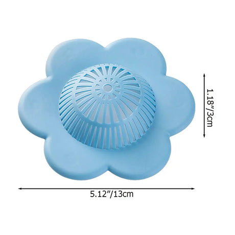 New Hair Catcher with Suction Hair Stopper Shower Drain Covers Practical Tools Suit for Bathroom Bathtub and Kitchen