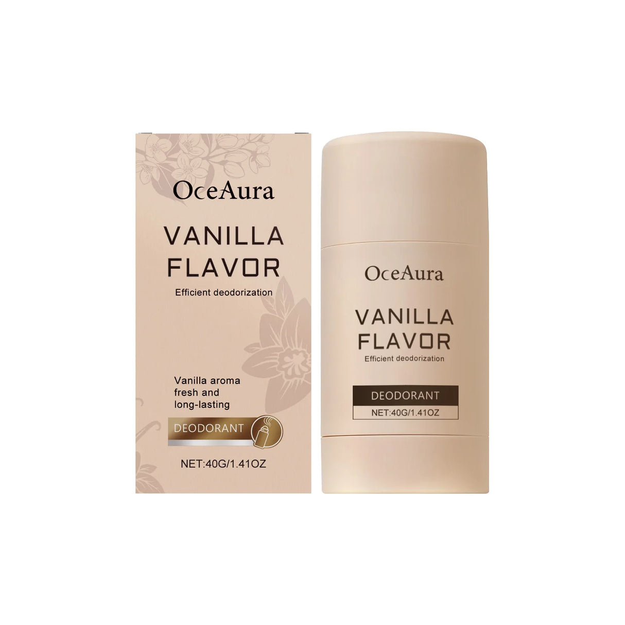 Vanilla Underarm Deodorizing Rod Lighten Odor Armpit Body Fragrance Antiperspirant Natural Moisturize Refreshing Deodorant Stick