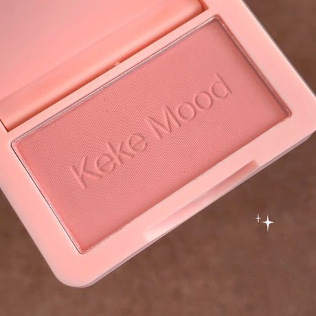 Monochrome Matte Blusher Palette Soft Silky Cheek Natural Facial Blush Rouge Plate Lasting Nude Low Saturation Powder Blush Disk