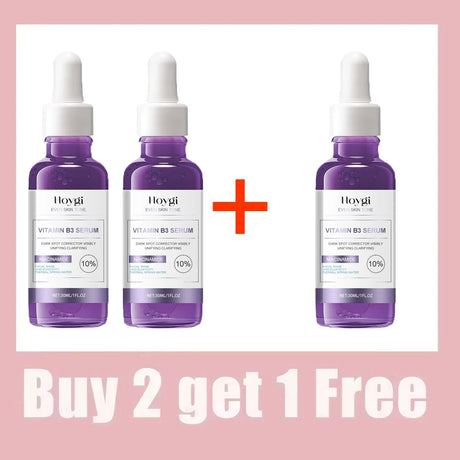 Anti Wrinkle Facial Serum Dark Spots Removal Anti Aging Fade Acne Marks Smooth Fine Lines Firming Vitamin B3 Whitening Essence