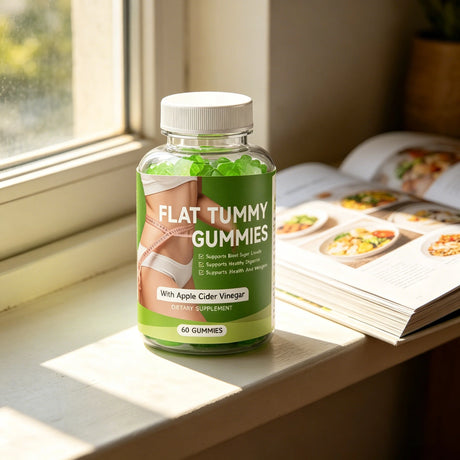 Metabolism Support Gummies - Weight Management,Fat Burning, Metabolism Boosting,Supports A Healthy Nervous System - 60 Gummies