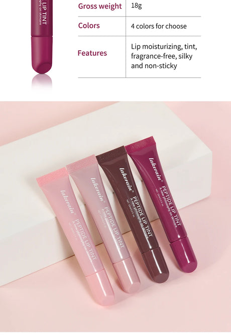 10ml Mirror Lip Glaze Moisturizes Jelly Lip Enrichment Oil Lasting Water Light Glass Lip Oil Remove Line Lip Protection Serum