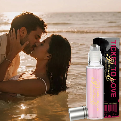 Women Pheromone Roll-On Perfume Long Lasting Cologne Fragrance Flirty Scent Natural Fresh Enchanting Attractive Aroma