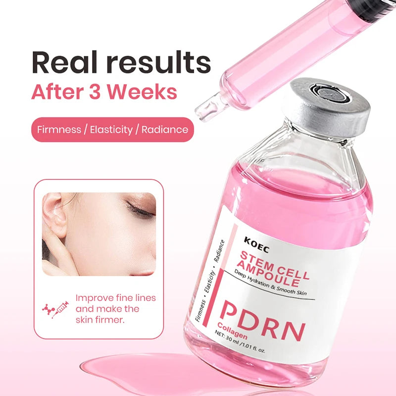 PDRN Salmon DNA Serum Ampoule Advanced Skincare Deep Repair Renew Skin Brighten Tone Strengthen Barrier firming Facial Essence