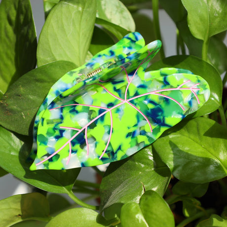 2025 NEW Original Plant Series Leaves Hair Claw Acetate Claw Clips Summer Trendy Hair Clips INS Hair Accessories for Women Girls
