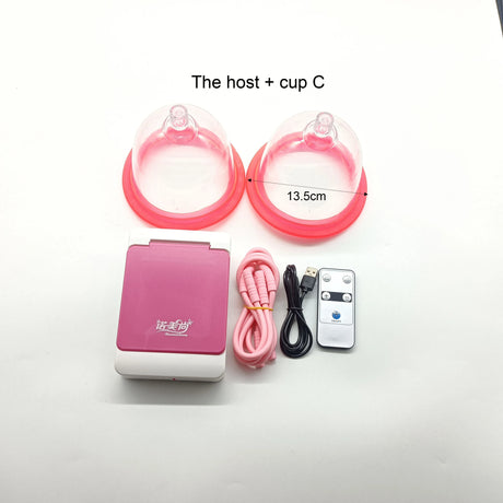 Electric Chest Massage Machine Vacuum Suction Breast Enlargement Device Buttock Firm Lifting Cupping Butt Enhancer Pump Cup