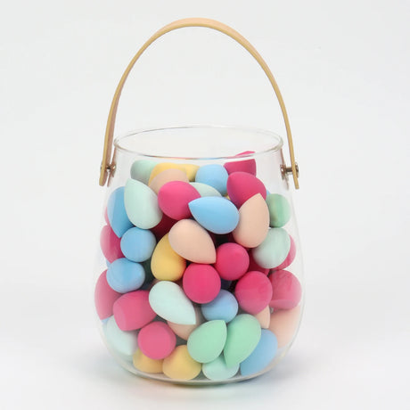 10/20/30/50/100Pcs Mini Makeup Sponge, Expands When Exposed to Water, Suitable for All Skin Types