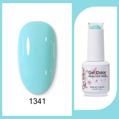 Clou Beaute 15ml HEMA TPO FREE Gel Nail Polish Bright Dark Army Green Gel Lacquer Semi Permanent Art Organic Nail Gel Varnish