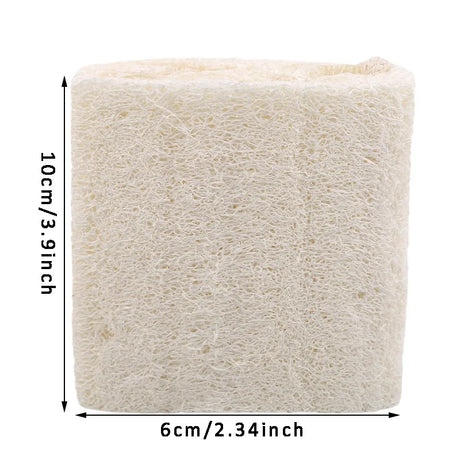 1/3pcs Organic Loofahs Loofah Spa Exfoliating Scrubber Natural Luffa Body Wash Sponge Remove Dead Skin Made Soap Dishwashing
