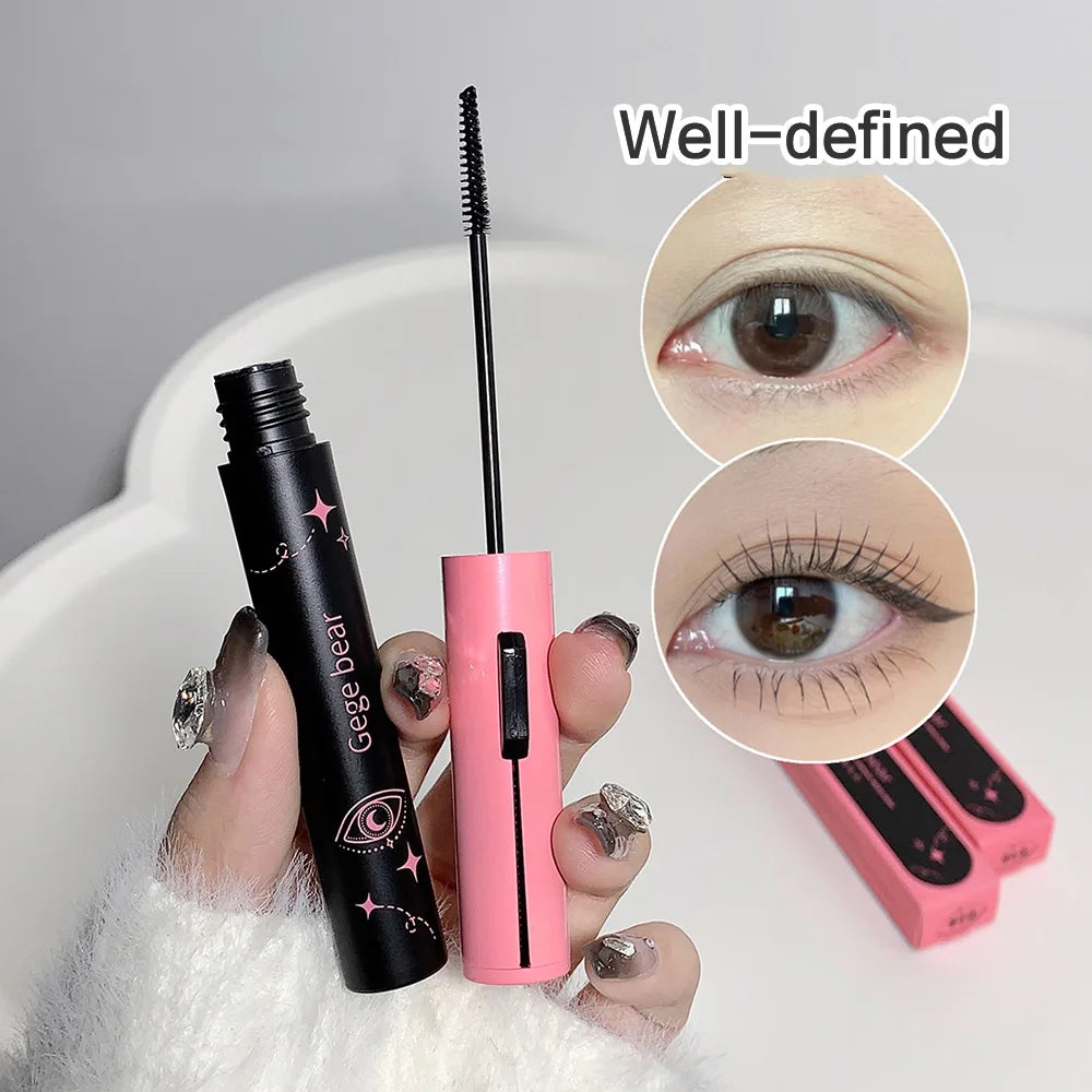 Double-ended Charming Long Mascara Gegebear Natural Curling Long-lasting Waterproof and Sweat-proof Eyelash Primer