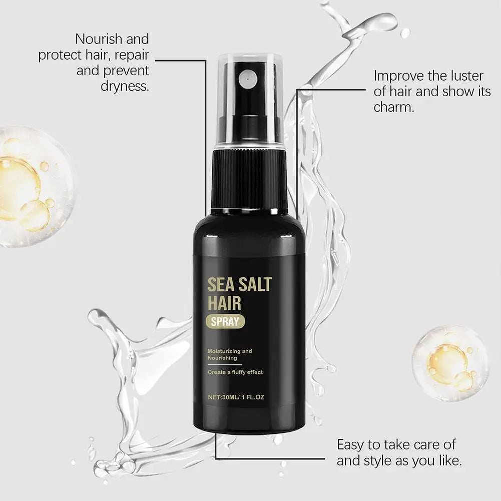 1/2/3PCs Sea Salt Hair Spray For Men Women, Beach Wave & Volumizing Texturing Spray For Increased Volume, Hair Styling Spray