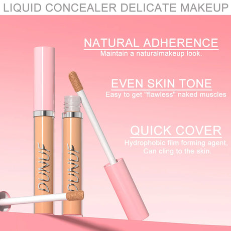 Waterproof Liquid Concealer Stick Foundation & Moisturizer Orange & Green Color Correcting Covers Acne Dark Circles & Contours