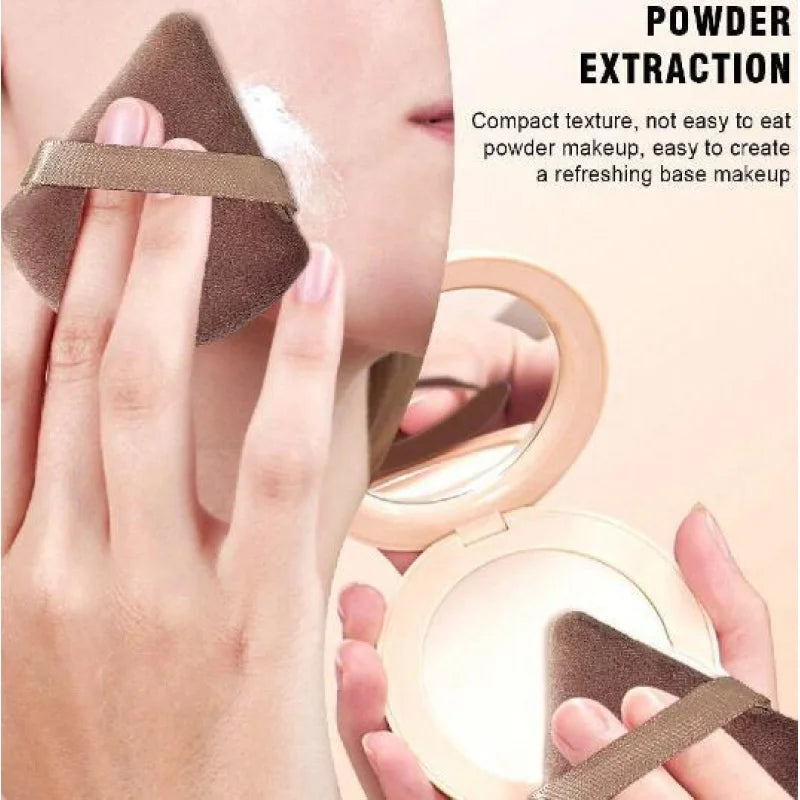 40 Pcs Beauty Makeup Tool Combo Set Face Wash Makeup Puff Full Set Clean Brush Set Professional Triangle Powder Puff Wash Tool