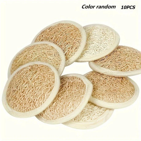 1/3/6/10pcs Loofah Face Wash Cloth Sponge Cleansing