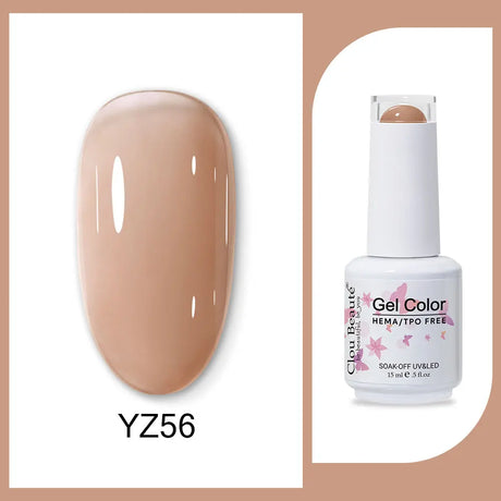 Clou Beaute 15ml HEMA TPO FREE Gel Nail Polish Bright Dark Army Green Gel Lacquer Semi Permanent Art Organic Nail Gel Varnish