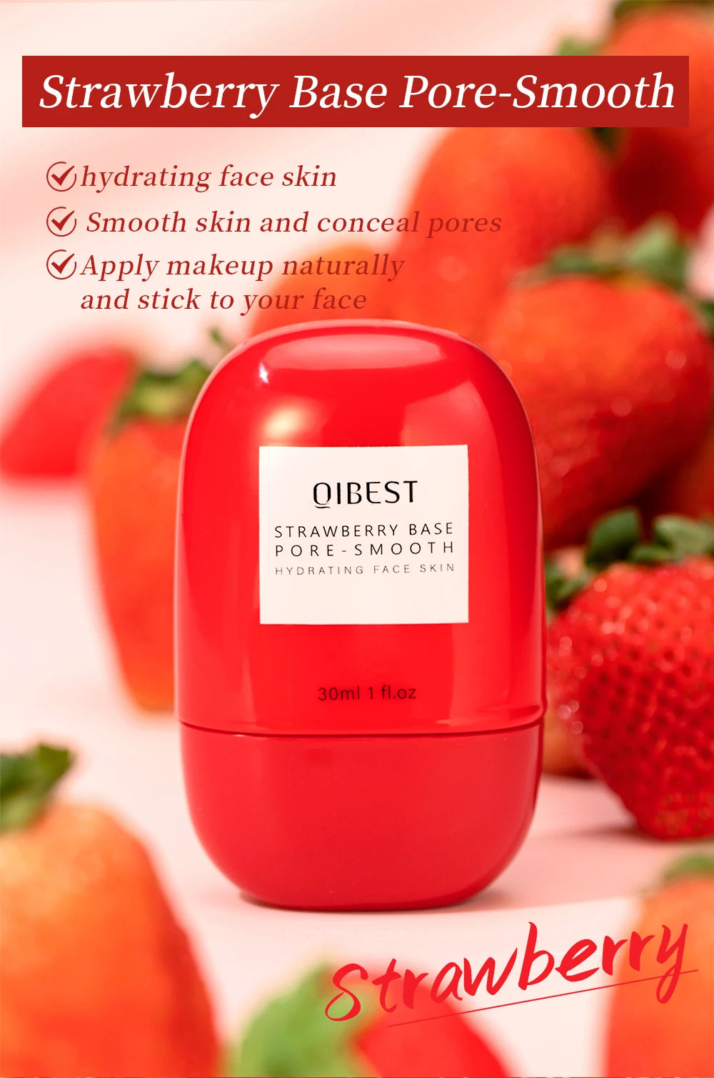 QIBEST Liquid Foundation Cream 30ml For Face High Coverage Makeup Base Oil Control Liquid Pie Foundation Primer Face Makeup New