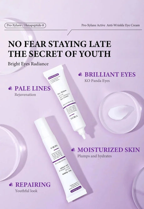 Instant Eye Bag Removal Cream Retinol Anti-Wrinkle Firming Skin Fade Fine Lines Anti Dark Circle Puffiness Brighten Eye Skincare