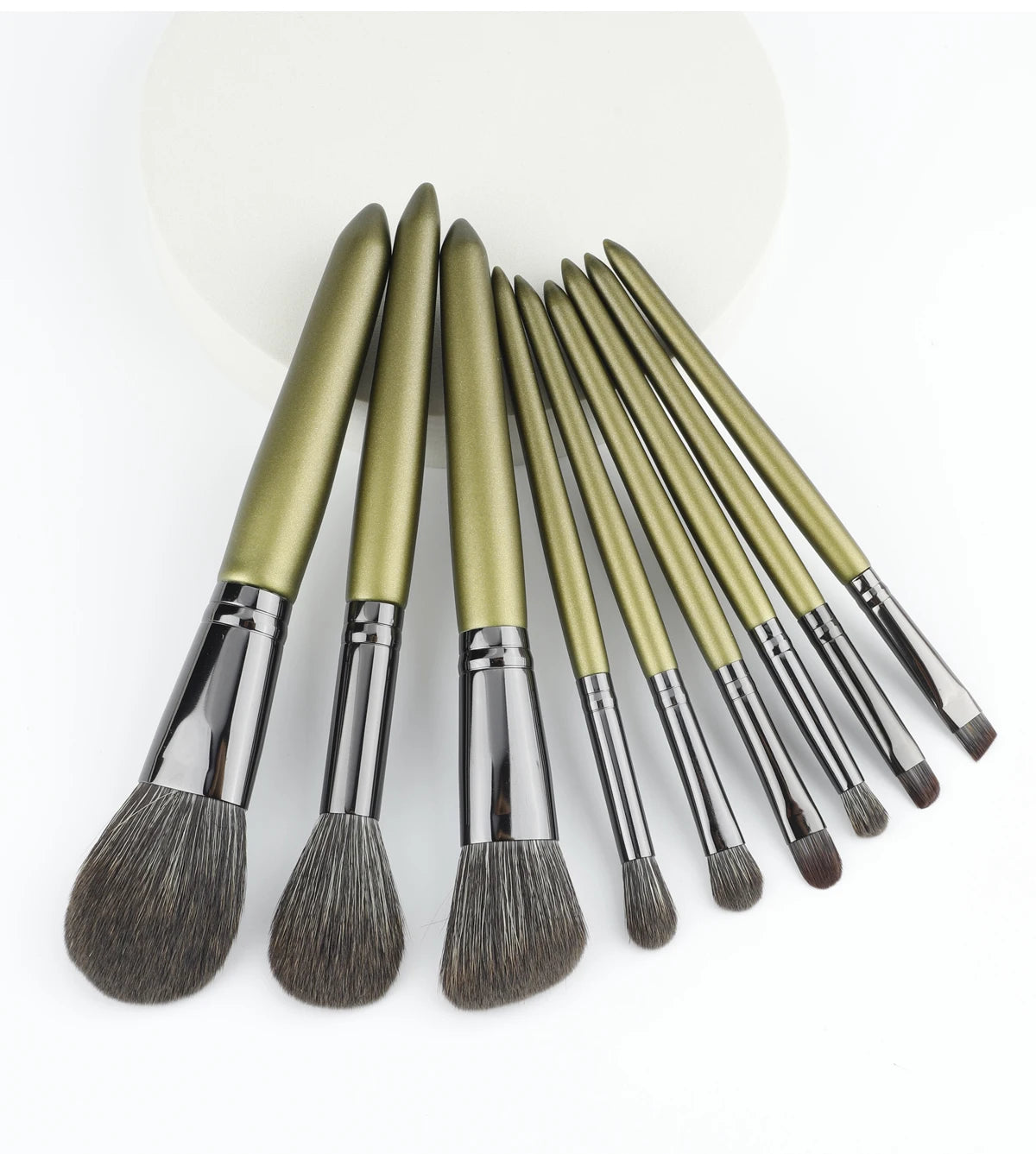 RANCAI 9PCS Makeup Brushes Set Eye Shadow Foundation Powder Contour Makeup Brush Cosmetic Beauty Tool Kit Free Shipping