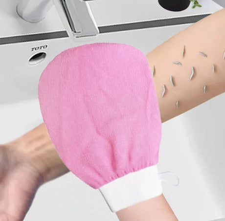 1 Piece Double Sided Hammam Scrub Mitt Magic Peeling Glove Exfoliating Tan Removal Mitt Second Pieces discount Tan Removal Mitt