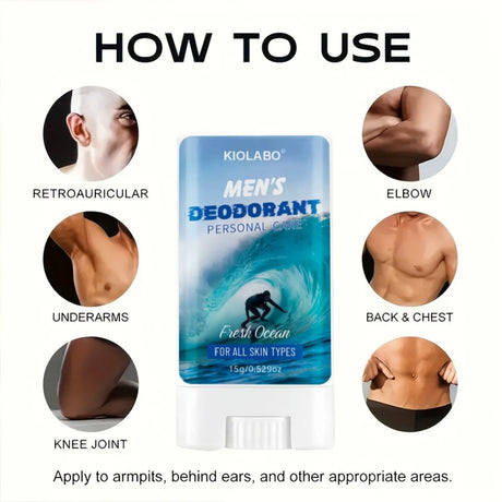 Refreshing Antiperspirant Cream for Hands, Feet, Face & Underarms, Quick-Dry Sweat Control, Lightweight for Daily Use & Hot Weat