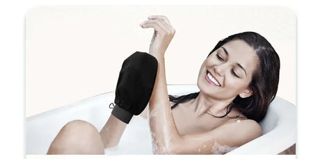 1 Piece Double Sided Hammam Scrub Mitt Magic Peeling Glove Exfoliating Tan Removal Mitt Second Pieces discount Tan Removal Mitt