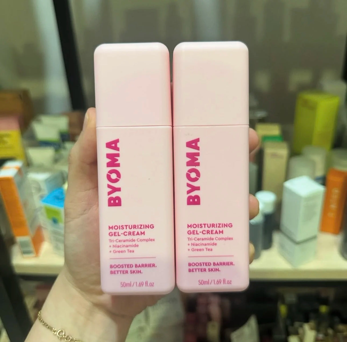 Original Boost Barrier Gentle Better Essence Skincare BYOMA Phyto-Mucin Glow Serum Hydrating Recover Oil Moisturizing Gel-Cream