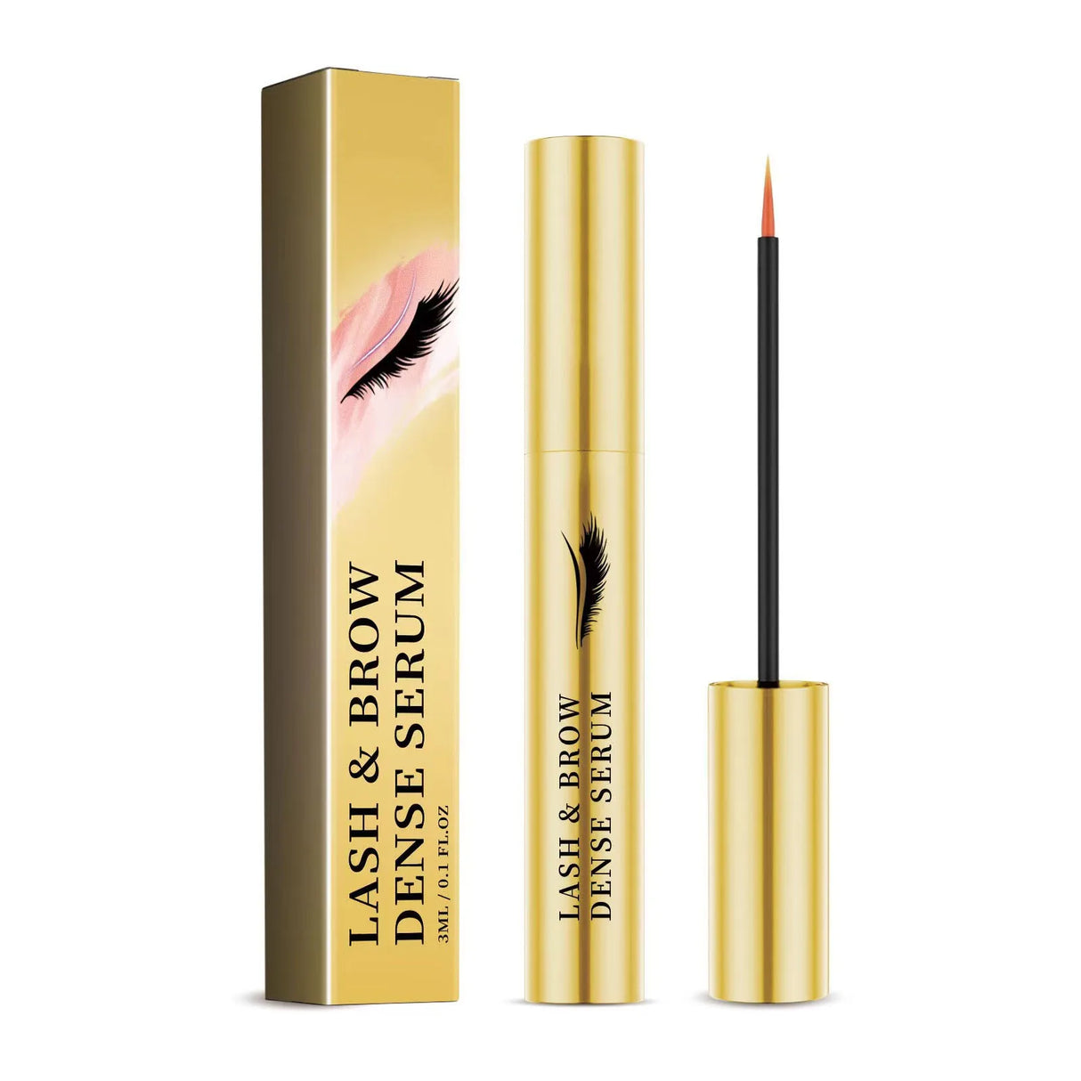 Fast Eyelash Growth Serum Natural Eyelashes Enhancer Longer Thicker Eyebrows Lift Essence Fuller Lashes Eye Care Korean Cosmetic
