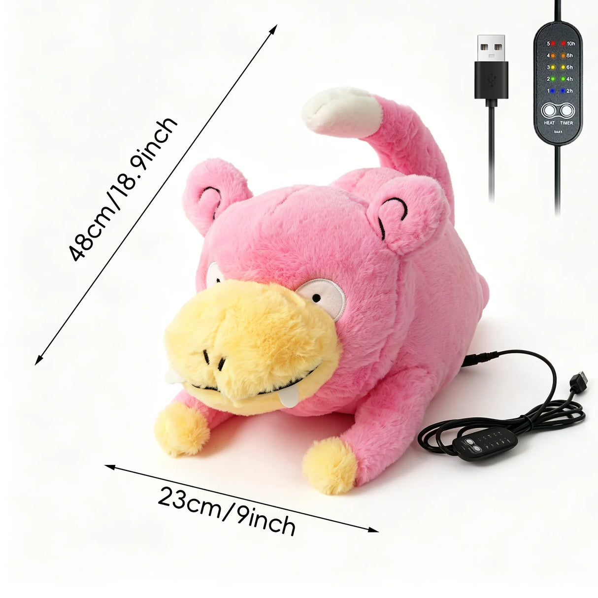 Electric Heating Pad for Period Cramps Plush USB Powered Menstrual Heating Pad Neck Shoulder Pain Relief Gift for Women Wife