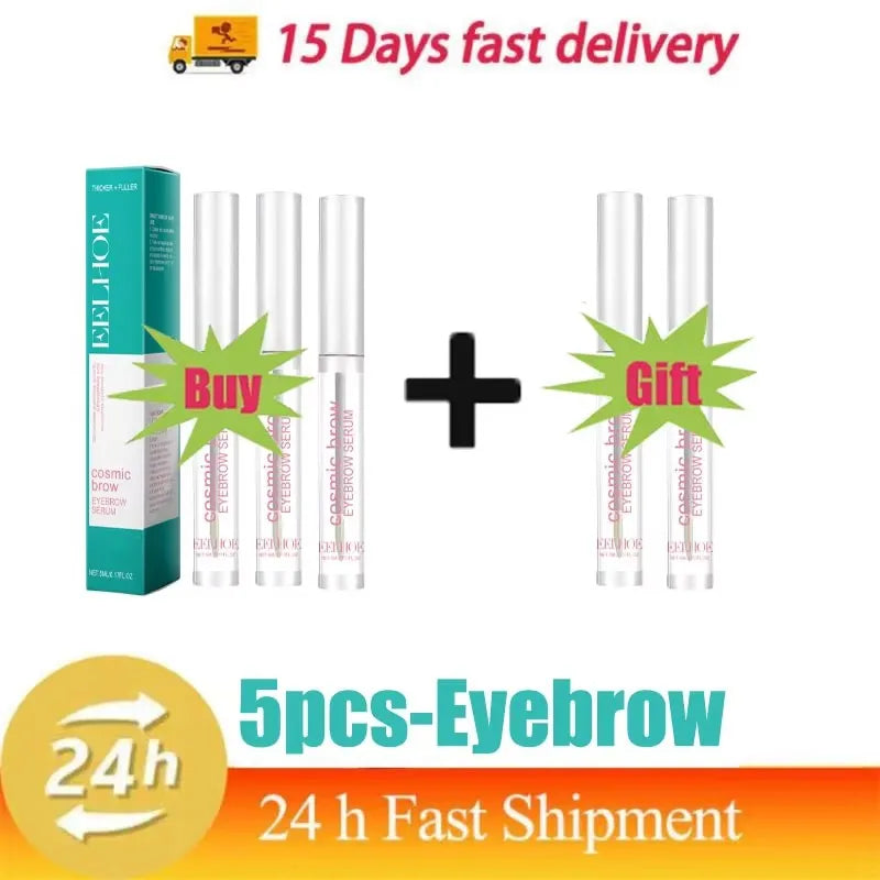 Fast Eyebrow Growth Serum Eyelash Hair Growth Anti Hairs Loss Product Prevent Baldness Fuller Thicker Lengthening Eyebrow Makeup