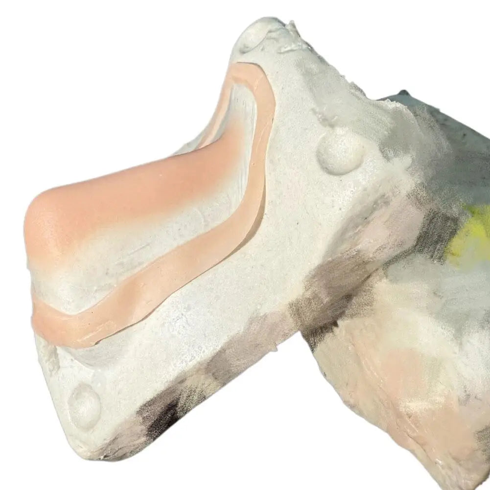 Reusable Silicone Gel Fake Nose & Chin Makeup Kit Natural Effect Cosplay Makeup Special Effects Kit Professional Makeup Kit