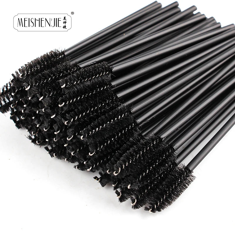 5/50Pcs Eyelashes Makeup Brushes Professional Mascara Wands Applicator Spoolers Eye Lashes Cosmetic Brush Makeup Tool