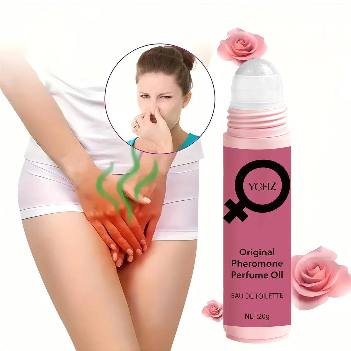 Women's Intimate Cream, Women's Underwear Deodorant and Fresh Fragrance Personal Hygiene Care Product, Women's Personal Care Product - 20g