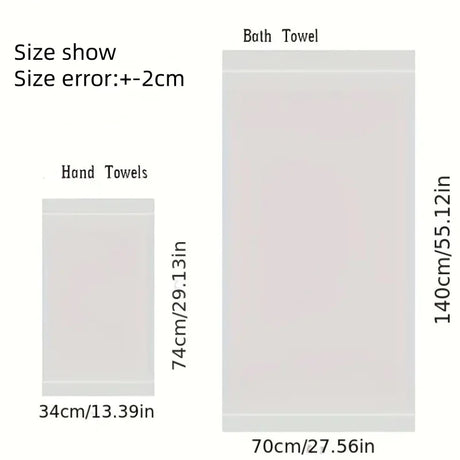 1/2/3PCS Bathroom Cotton Towel Sets Household Towels Wave Bath Hand Face Towels Soft Absorbent Towels Christmas Gift Towels Set
