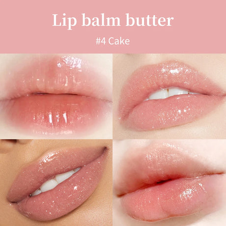 Summer Lip Balm Moisturizing Mirror Lip Gloss Lip Vanilla Mint Iced Coffee Cake Smell Lipstick Transparent Lip Oil Makeup