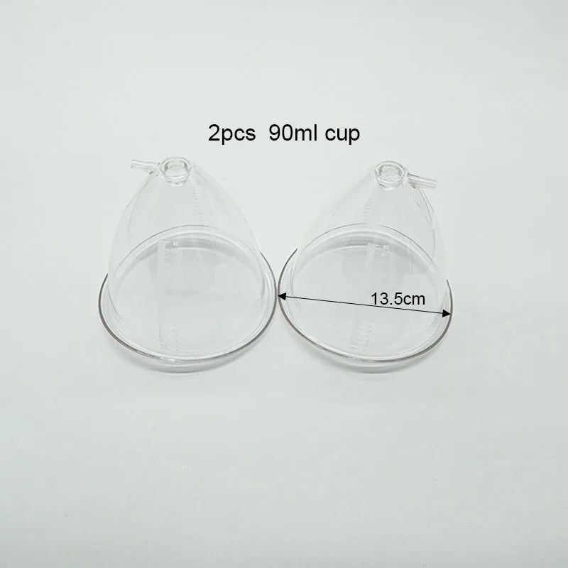 Electric Chest Massage Machine Vacuum Suction Breast Enlargement Device Buttock Firm Lifting Cupping Butt Enhancer Pump Cup