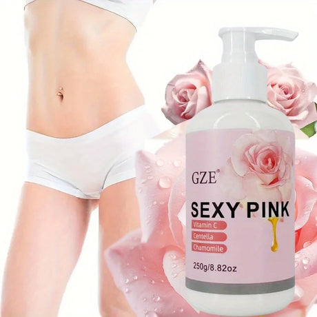 GZE Pink Private Area Moisturizer, Moisturizes And Tights, Gentle And Suitable for Sensitive Skin, Fresh Aroma, Fast Absorption