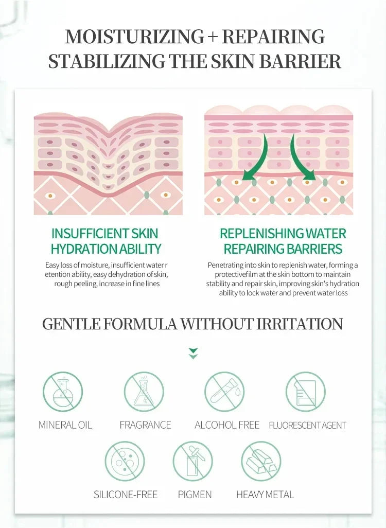 Repair Facial Redness Cream Instant Spider Vein Remove Sensitive Skin Sooth Anti Redness Rosacea Treat Lotion Korean Cosmetics